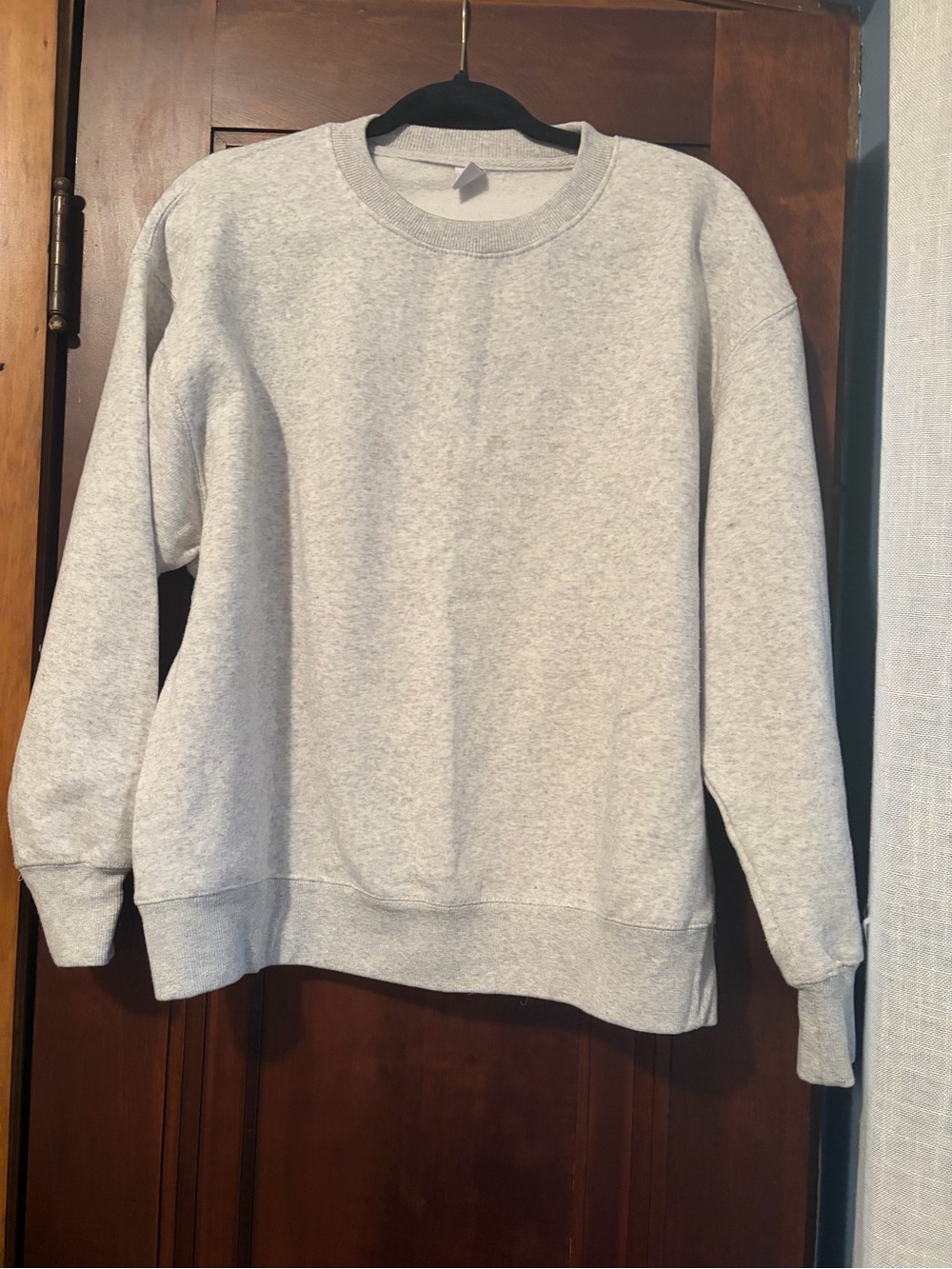 Hanes Light Gray Crewneck Sweatshirt